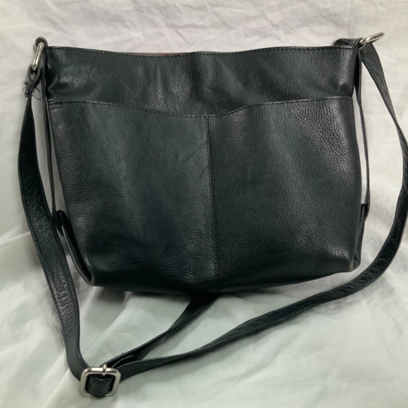 Great American Leather Works Black Crossbody Bag - Picture 2 of 10